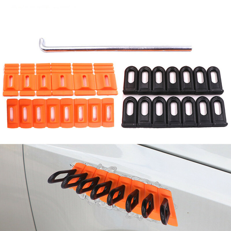 Kit Extrator Dent Paintless Auto Ferramentas De Reparação Dent Extrator De Cola Paintless Tabs Kit Ferramentas Para Carro Ferramentas De Reparação Dent Paintless