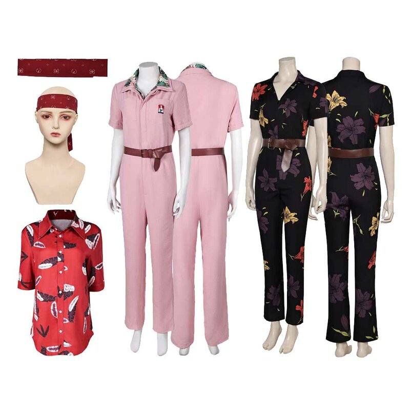 Jody Moreno Cosplay Adult Women Jumpsuit Headband Belt Costume The Fall Cos Guy Fantasia Outfits Halloween Carnival Party Suit