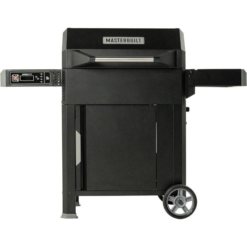 Masterbuilt® AutoIgnite™ Cyfrowy grill na węgiel drzewny serii 545, technologia WiFi, cyfrowy panel sterowania, zdejmowany, czarny