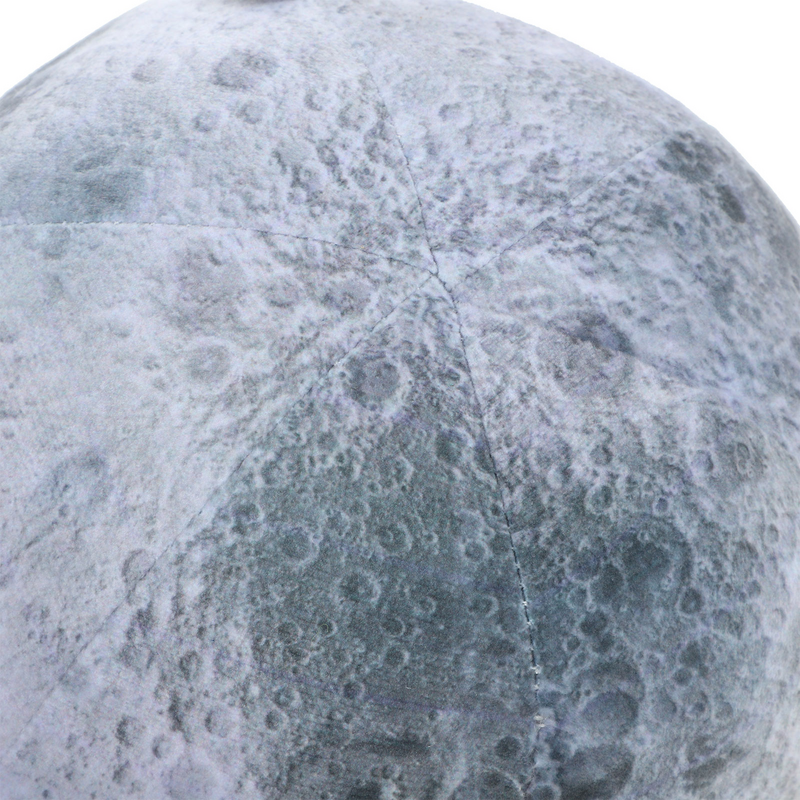 Poduszka kulowa symulowany księżyc pluszowy kosmiczna planeta rekwizyty naukowe i edukacyjne ozdoby do dekoracji na imprezę miękkie kuliste