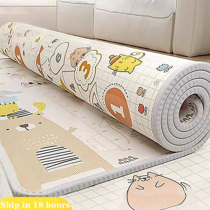 200x180cm Children's Safety Mat Rugs 10 Pattern Choices Non-toxic High-quality Baby Activity Gym Crawling Play Mats Carpet Games