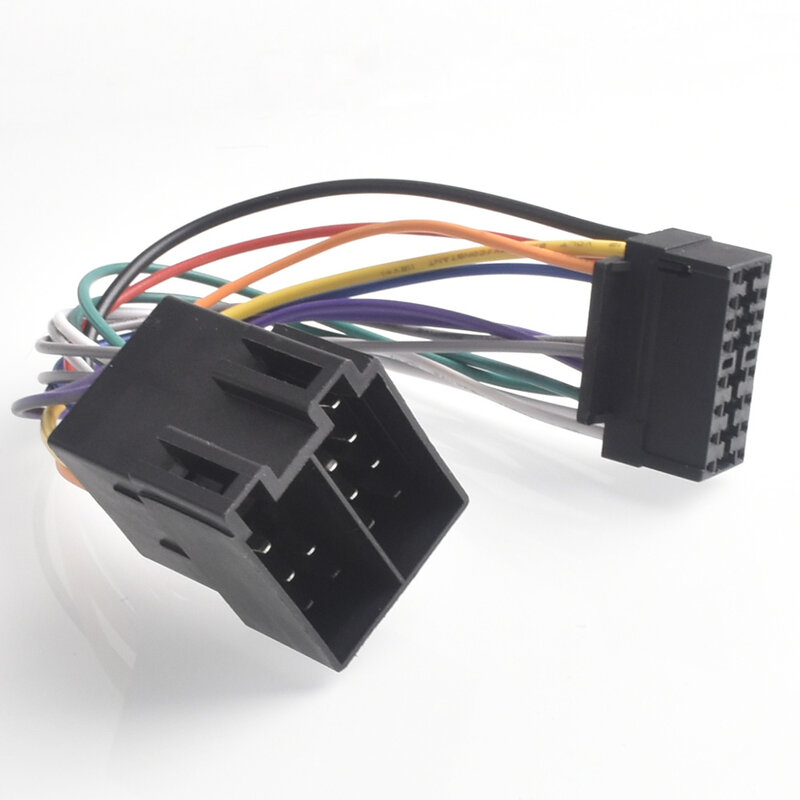 16-poliger Autoradio-Radio-Kabelbaum ISO für Sony Radio zu ISO Radio Play Plug Auto Adapter Kabelbaum Stecker Kabel Adapter