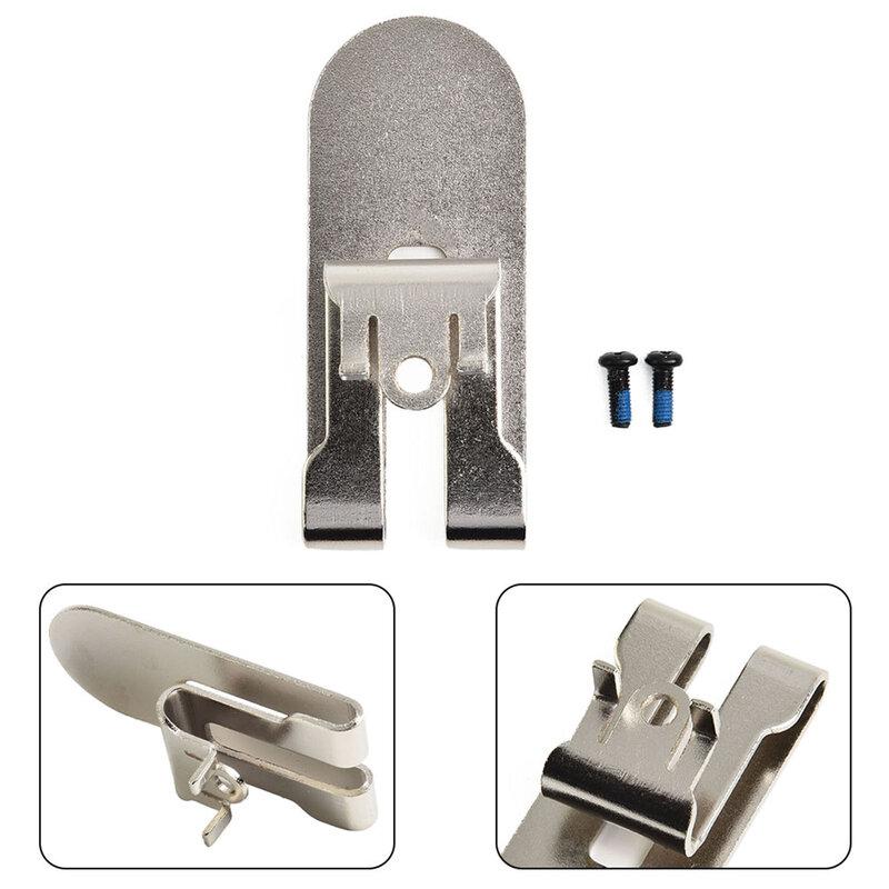 Набор пряжек для электрического инструмента для Dewlatfor, включая N435687 крючок с винтом, серебристый крючок для электрической дрели и стальной материал