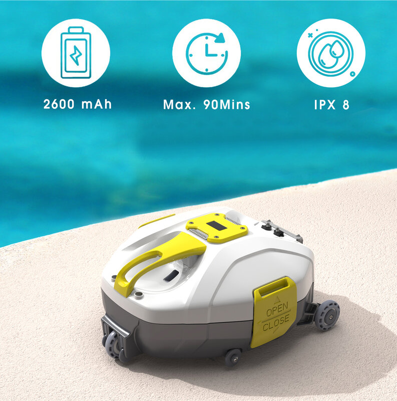 에너지 절약 로봇 수영장 청소기, 진공 수영장 청소 로봇, 자동 수영장 청소기, BN JET10