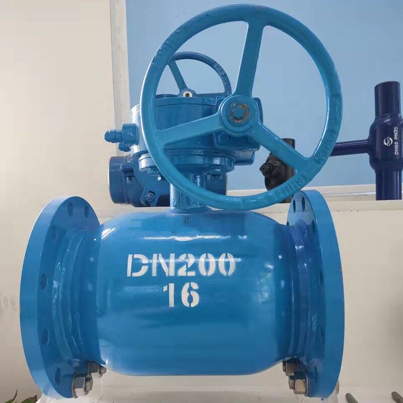 DN15-DN1400 d'acier inoxydable de fonte tout le robinet à tournant sphérique soudé bride pour le gaz