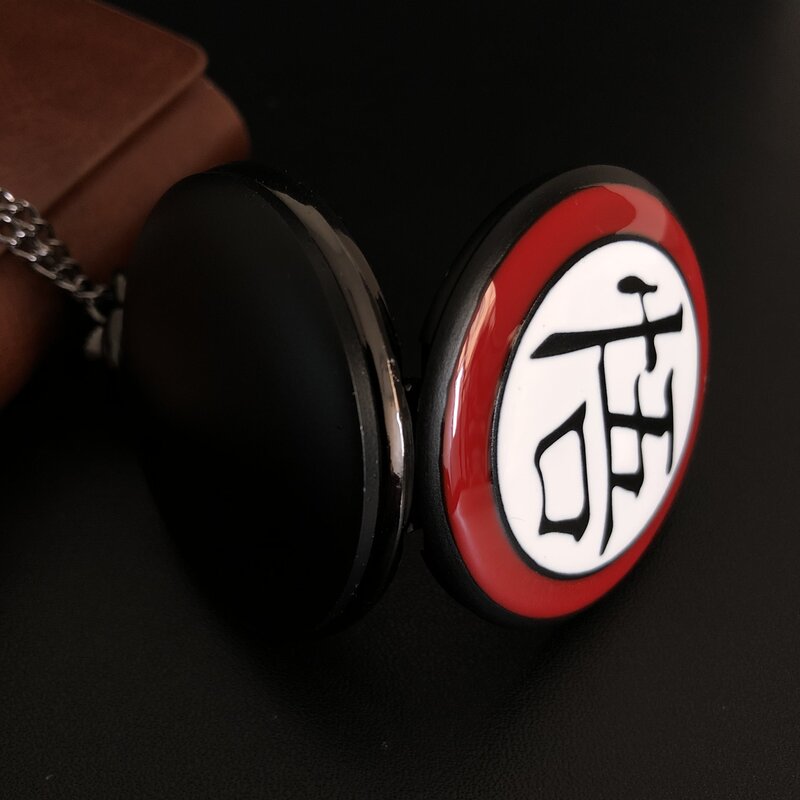 الشهيرة الصينية الرسوم المتحركة وو تصميم ساعة جيب كوارتز عادية قلادة قلادة هدايا للرجل مع سلسلة فوب