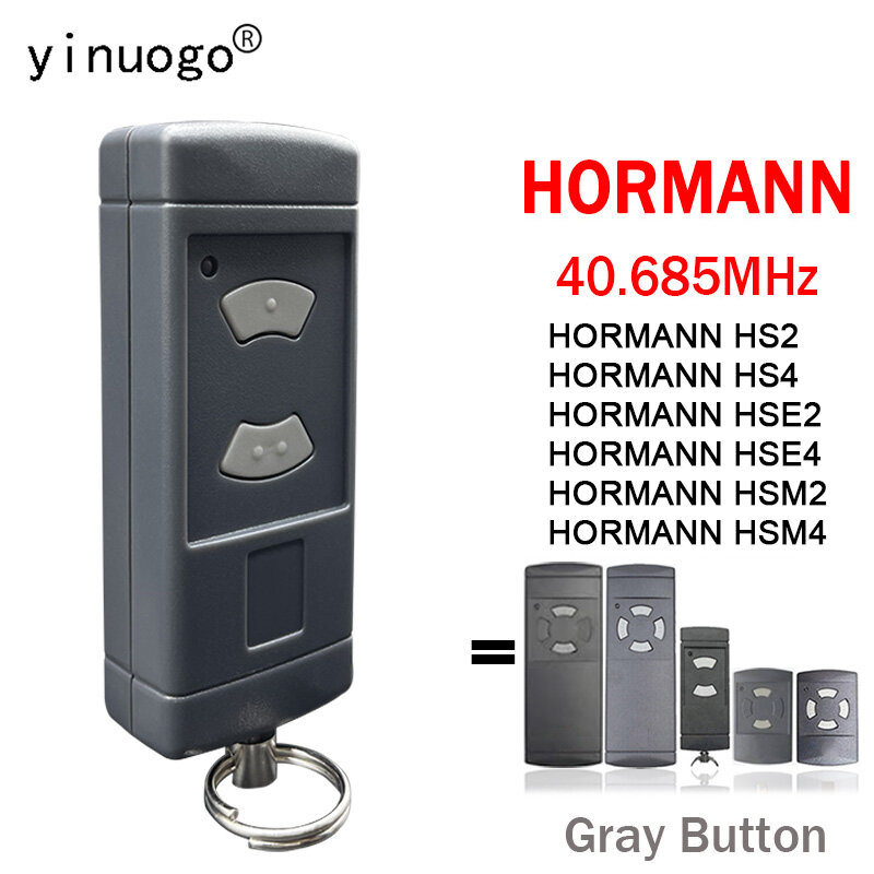 40 685 MHz HORMANN HSE2 HSE4 HSM4 HSM2 HS2 HS4 جهاز نسخ جهاز التحكم عن بعد للمرآب لجهاز إرسال فتحت باب البوابة هورمان 40 ميجاهرتز