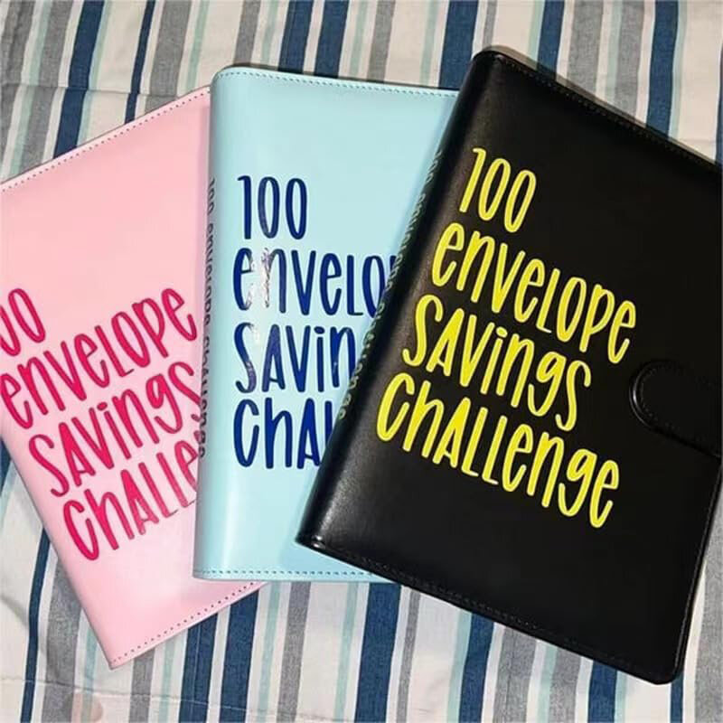 100 Envelope Challenge Binder, Easy And Fun Way To Save $5,050, Savings Challenges Binder, Budget Binder With Cash Envelopes