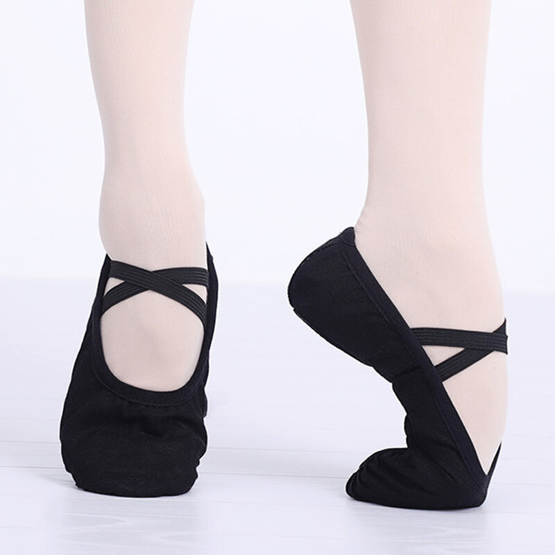 รองเท้าบัลเล่ต์สำหรับเด็กเล็กเด็กผู้หญิงยิมนาสติกรองเท้า Ballerina รองเท้าเต้นรำรองเท้าผ้าใบเด็ก Балетки สำหรับเต้นรำ