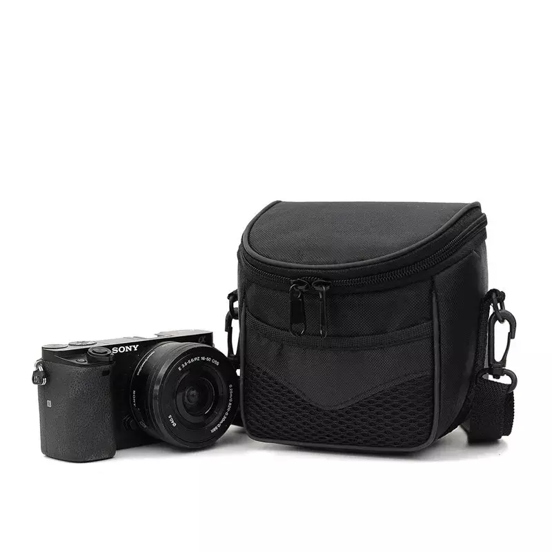Bolsa de cámara de almacenamiento Digital sin Espejo, bolso de hombro SLR para fotografía, DV, teleobjetivo, 2024