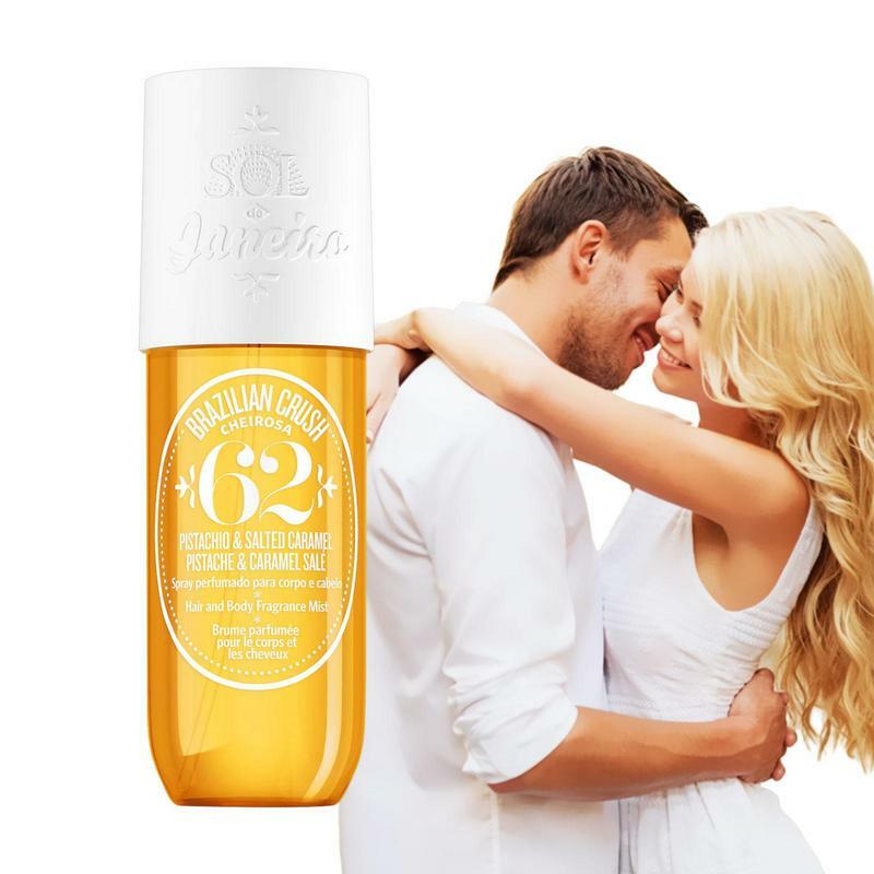 Spray per il corpo fruttato Splash per il corpo per le donne profumo Spray profumato a lunga durata idrata la pelle per i capelli del corpo brasiliani Crush