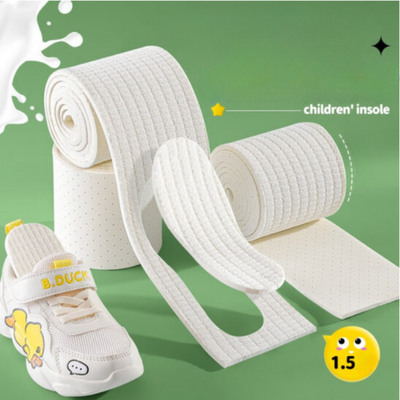 Solette autoleganti per bambini inserti per scarpe con assorbimento degli urti sportivi morbidi e confortevoli soletta universale per bambini adulti per suola dei piedi