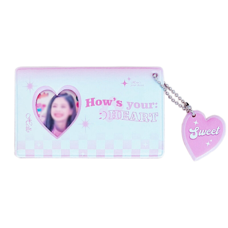 Card Protective Sleeve Photo Pocket Photo Holder Goo Card Holder Pendant Card Storage Idol Photoes Sleeve Cartoon 3Inch INS Cute