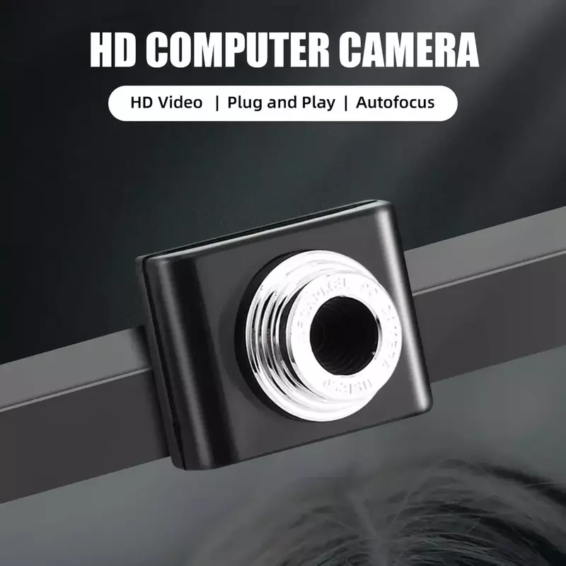 Компьютерные Веб-камеры, Настольный Ноутбук 2024, Новая удобная веб-камера с мини-USB, многофункциональная веб-камера высокой четкости