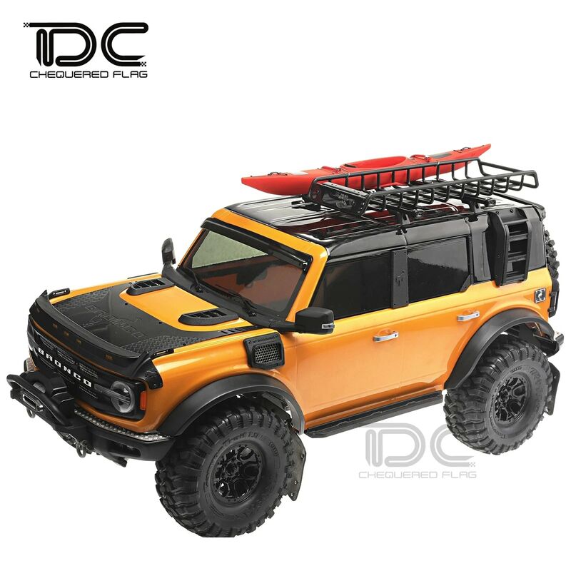 DJ 1/10 Simulation Boat with Paddle for T4 New Bronco 2021 Defender D90 TRX6 SCX10 RC Crawler Car Roof Decoration Accessories