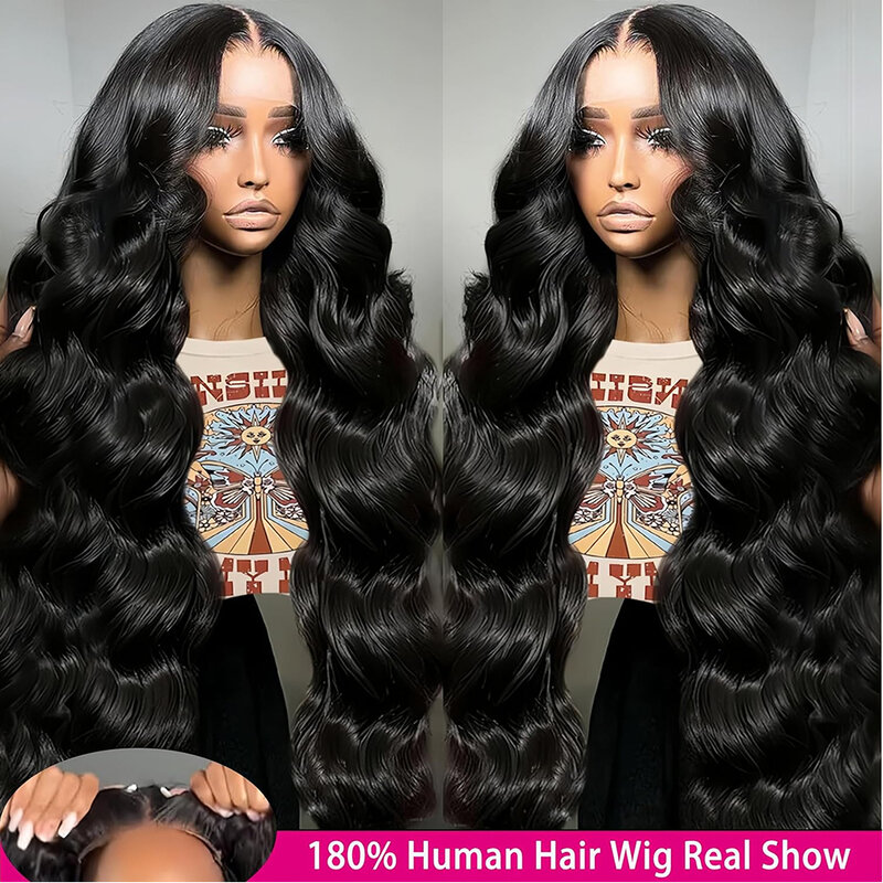 Body Wave 13x6 HD Lace Frontal Wig 13x4 Loose Body Wave Human Hair Wigs 4x4 Lace Closure Wig 30 inch Perruques Cheveux Humains