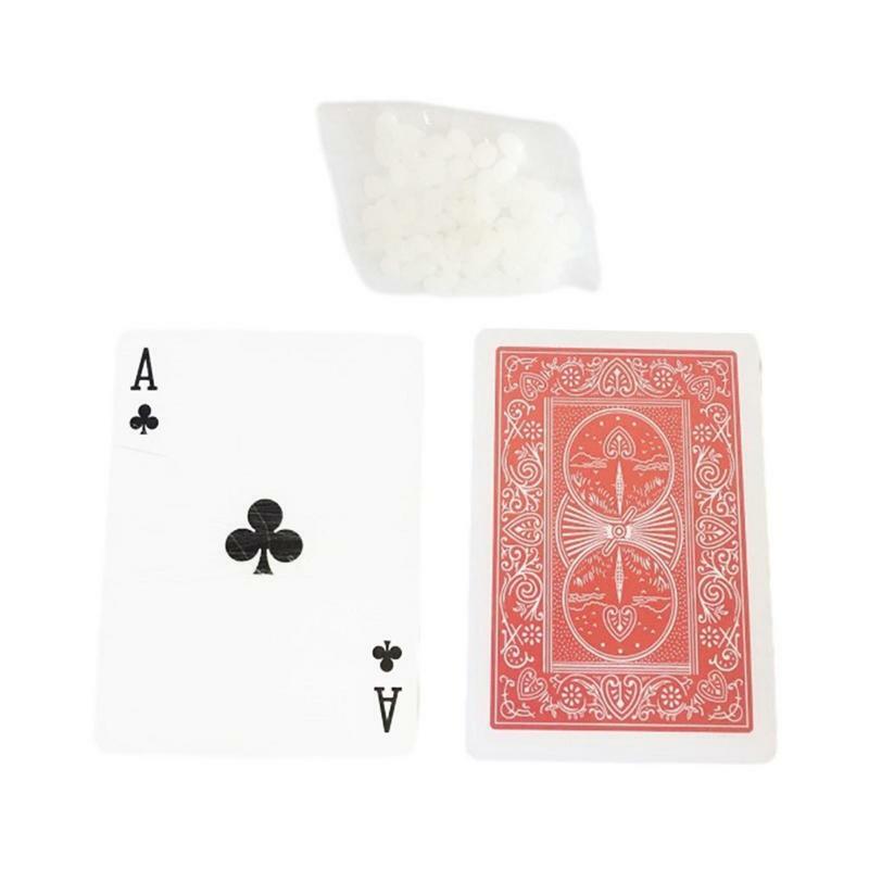 Cartas flotantes para trucos de magia, cartas de póker, trucos de magia callejera de primer plano, cartas voladoras, accesorios mágicos
