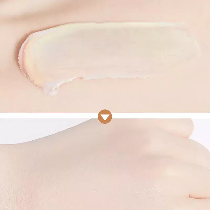 1 Buah Krim Sentuh Tiga Warna untuk Mencerahkan Kulit Menyegarkan dan Melembapkan Krim BB Dasar Makeup Nude Alami De Maquillaje
