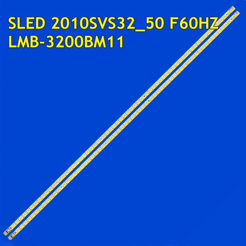 Tira LED para UA32C4000P UE32C4000PW UE32C5000QW UE32C5100QW LMB-3200BM11 LJ64-02409B SLED 2010SVS32-50 F60Hz, 2PCs 10PCs
