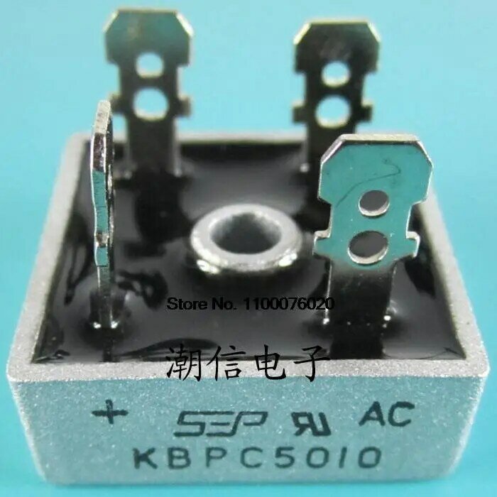 Circuit intégré d'alimentation, KBPC5010, 50A, 1000V, en stock, 10 pièces par unité