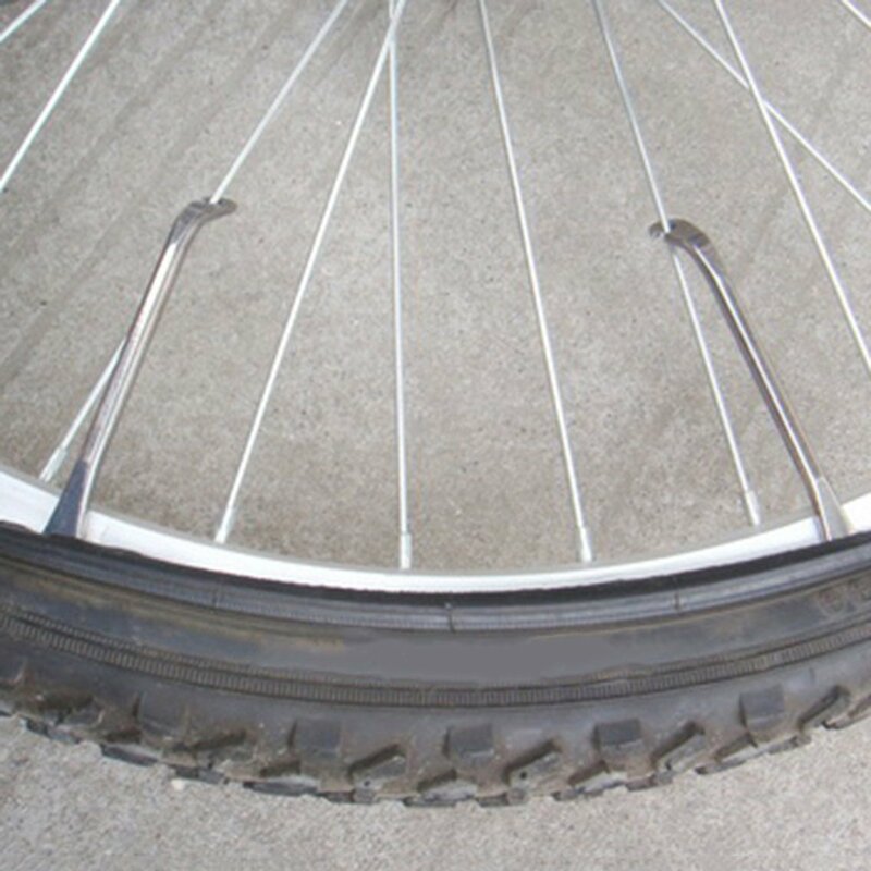 Alavanca De Pneu De Bicicleta De Aço Inoxidável Ferramenta Removedor De Tubo Abridor De Pneu De Bicicleta Barra De Corvo MTB Road Cycling Wheel Repair Tools Acessórios
