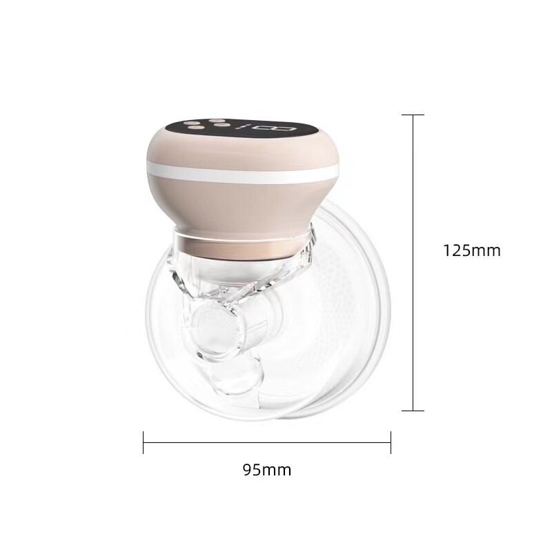 Pregnant Portable Wearable Breast Pump Invisible Milk Promoter Collector Breastfeeder Electric Fully Automatic Silent Dredging