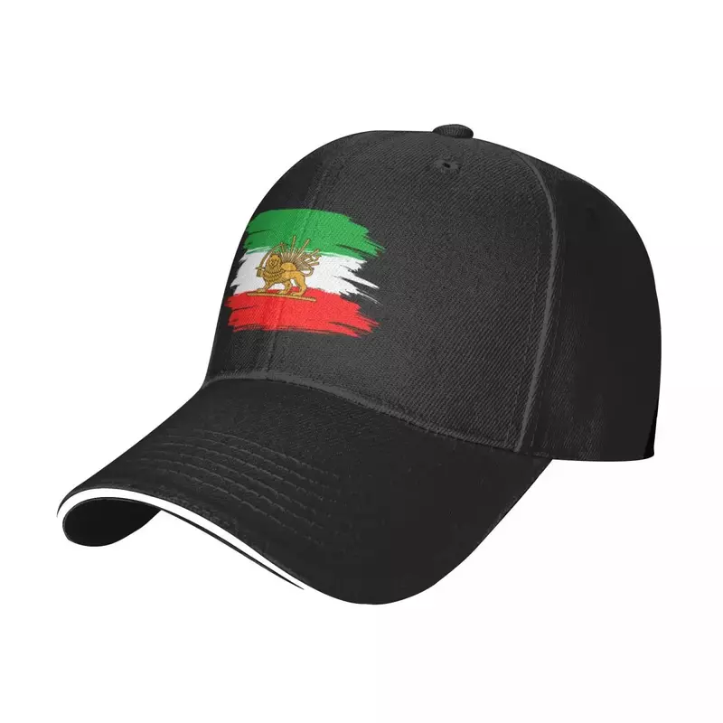 Iran bendera dengan lambang Logo topi bisbol topi musim dingin topi Pria Wanita