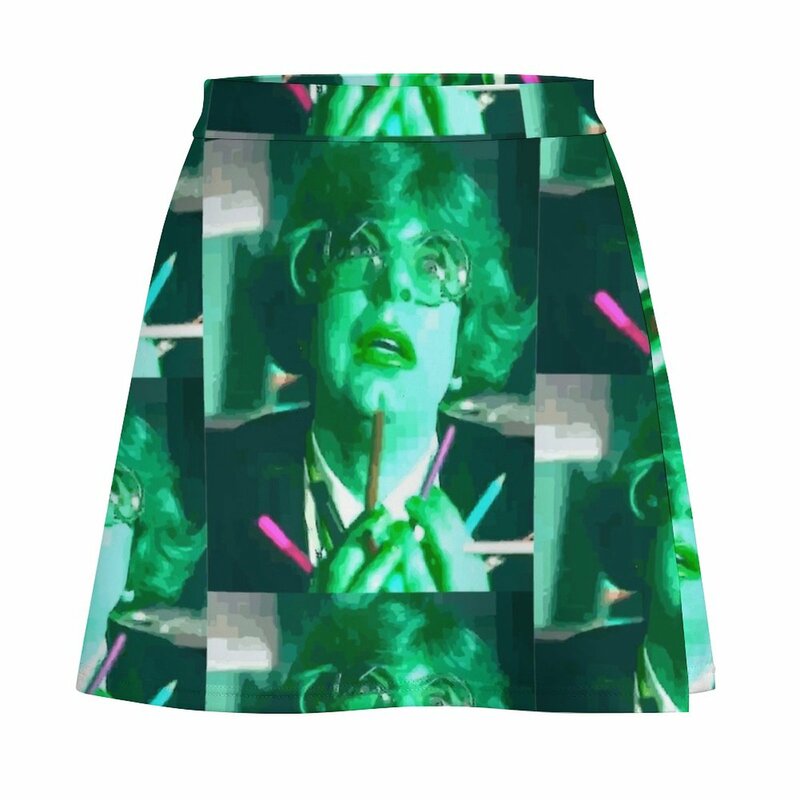 League of gentlemen Pauline Pens Mini spódniczka Koreańskie spódnice Spódnica satynowa krótka spódniczka odzież damska