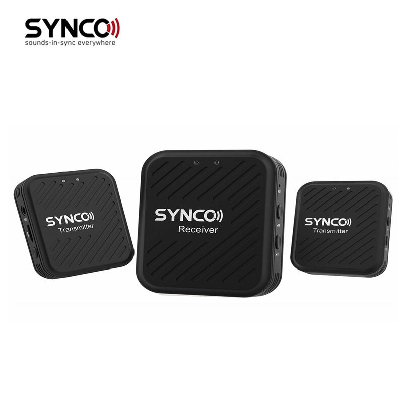 Synco G1 A2 Mikrofon Streaming Telefoon Draagbare Draadloze Microfoon Microfoon Voor Pc Mobiele Telefoons Studio Audio Mic Condensor
