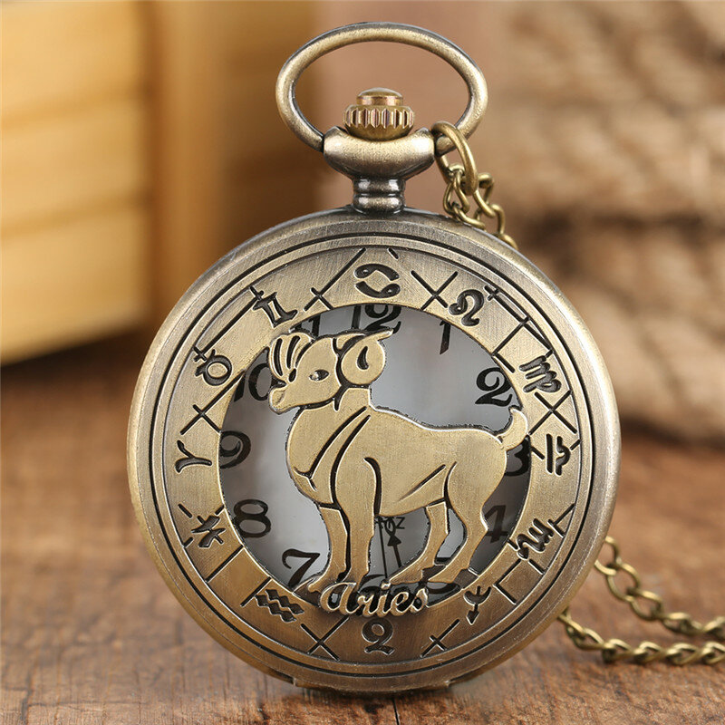 นาฬิกาควอตซ์แอนะล็อกสำหรับผู้ชายและผู้หญิงสายคล้องกระเป๋านาฬิกาตัวเลขอาราบิกสำหรับเป็นของขวัญวันเกิด
