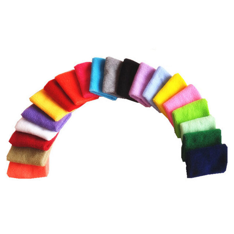 1PC Colorful Bracer Cotton Unisex Sport Sweatband Wristband protezione per il polso palestra Running sicurezza supporto per il polso Brace Wrap Bandage