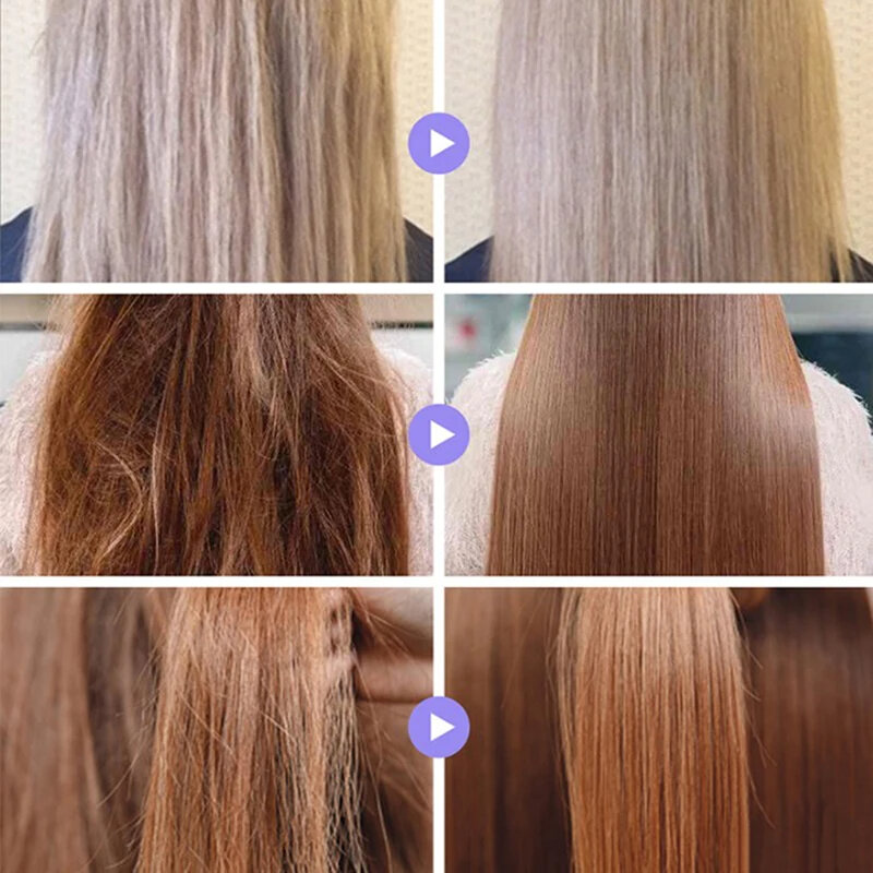 Solusi perawatan Wig sistem rambut anti-keriting halus perlindungan kusut rambut sintetis semprotan kondisioner anti-statis