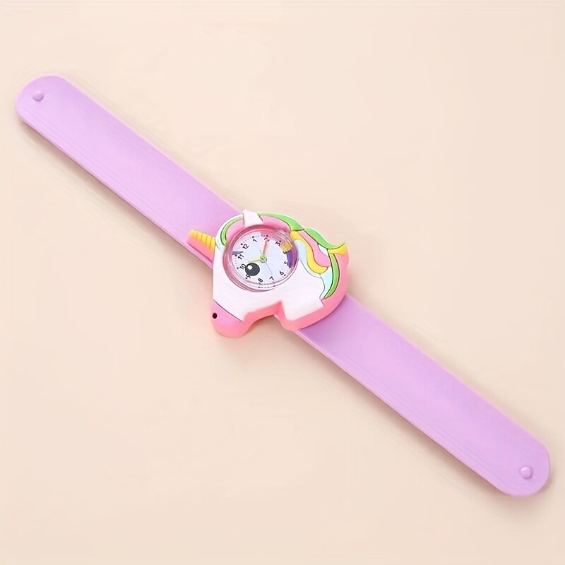 Cute Cartoon Animal Silicone Watch Decorative Accessories Holiday Party Gift For Kindergarten Primary School Boys And Girls