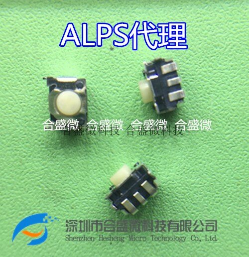 Alps-Interruptor táctil Original Skrtlae010, pulsación lateral de Audio para reproductor de teléfono móvil, 3x4X3,2