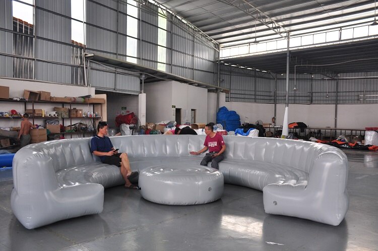 hot sale commercial inflatable sofa with table sofa bed inflatable cheap inflatable sofa with table