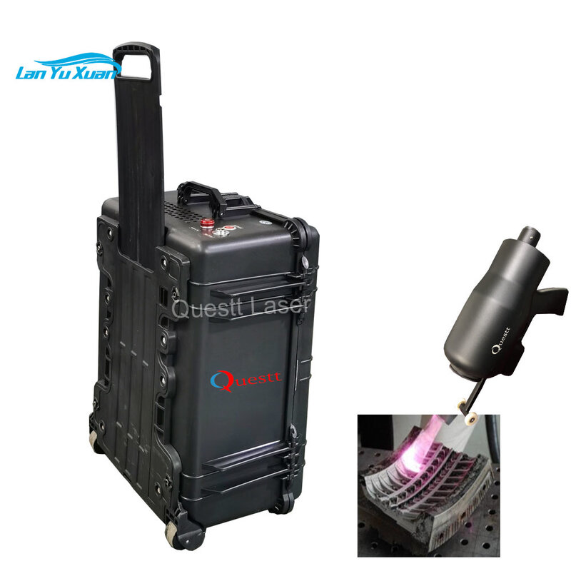 Draagbare Laser Roest Removal Tool Apparatuur 100W 200W Mopa Laser a fibra muslimeel industriello Goedkope Prijs Voor