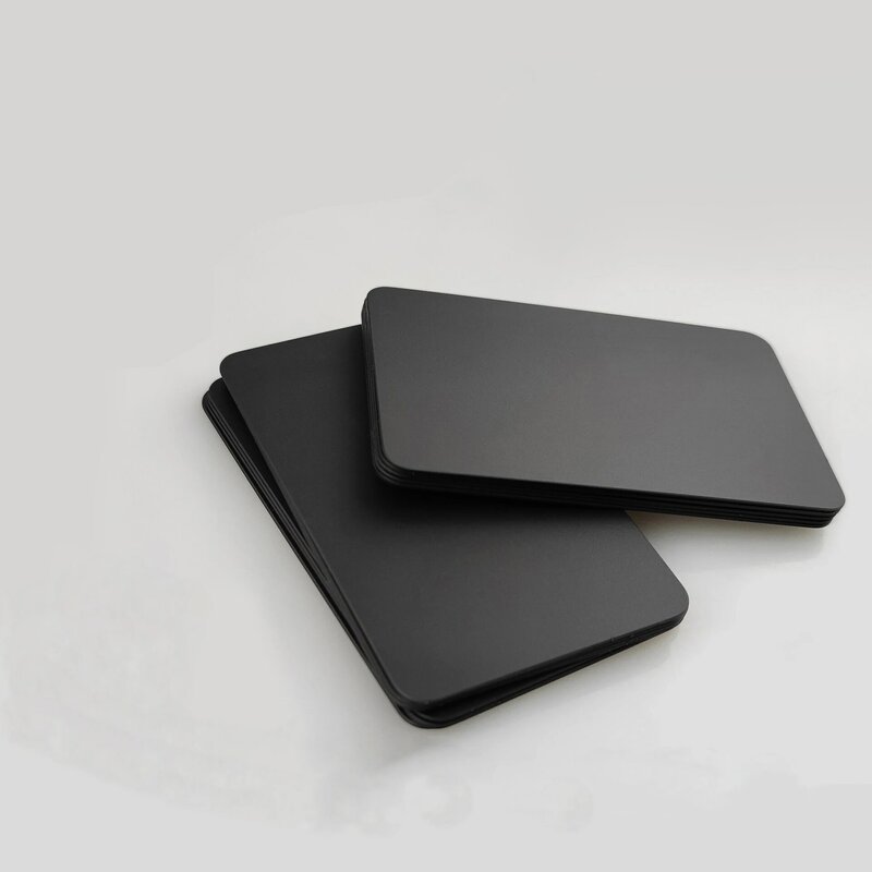 10 PCS 216chip 13.56MHZ NFC Blank Access Control Card Matte Black Printable PVC Door Cards
