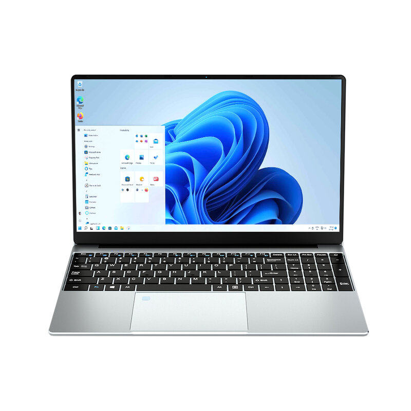 Laptop 15.6 inci 16GB RAM 512GB SSD Intel Celeron N5095 Dual-Band WiFi komputer kantor bisnis jendela Notebook studi kantor