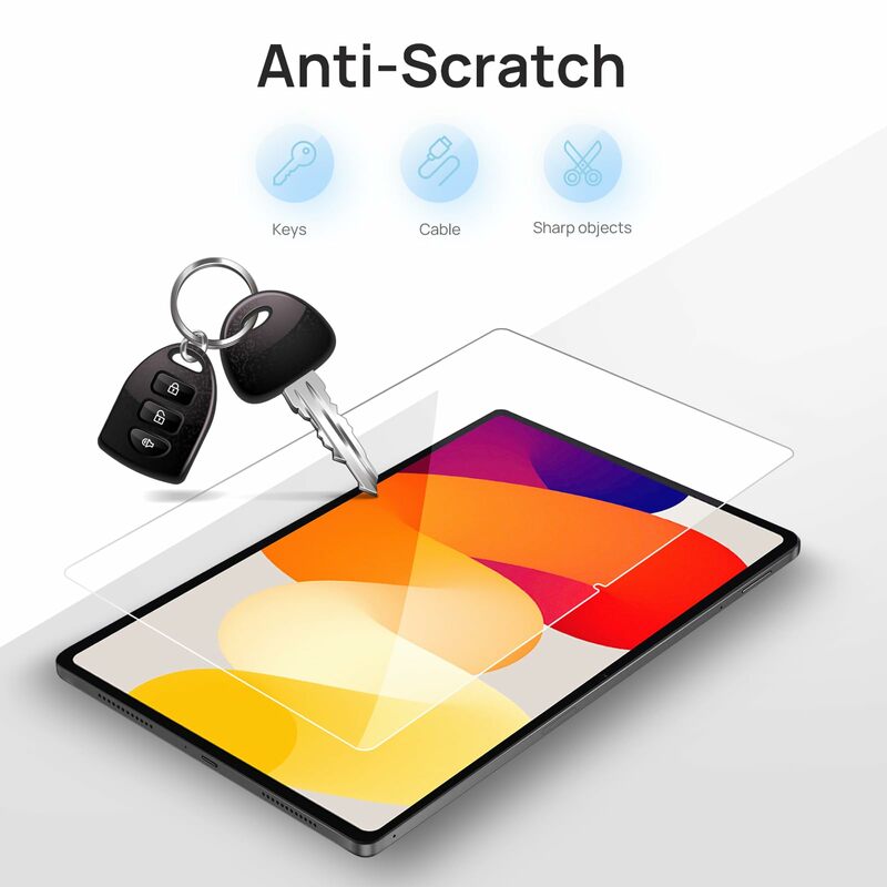 High Quality Tempered Film for Redmi Pad SE 11 inch 2023 Screen Protector with Camera Protective Glass 9H hardness Anti-scratch