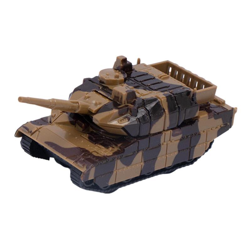 Pull Back Tank Model Toy, Pullback Motion Educational Toys, Party Favors Kids Tank Diecast Tank Model for 3-7 Years Old Kids,