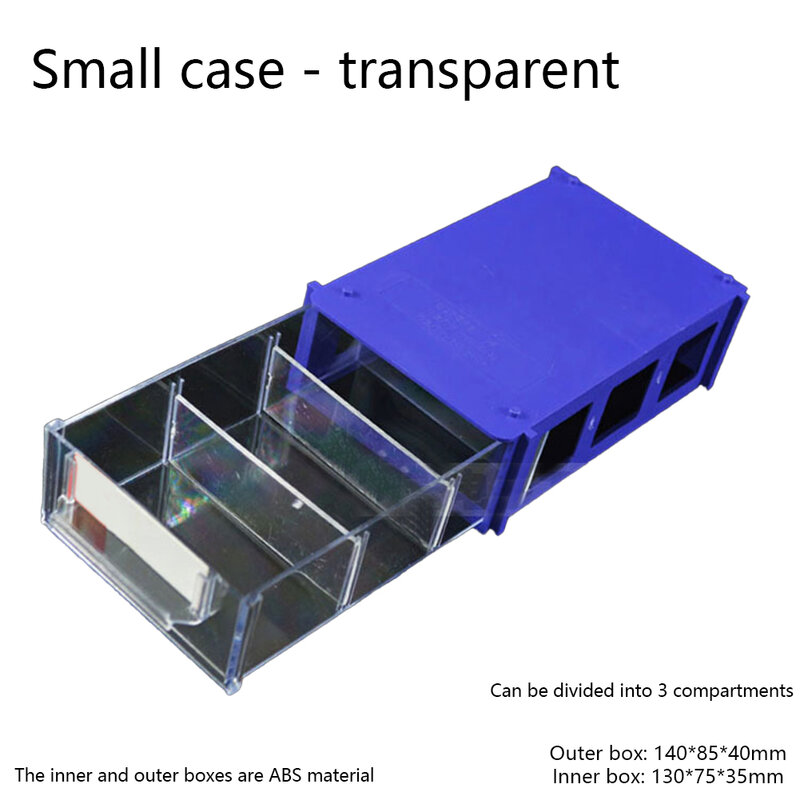 Stapelbaar Box Stofdicht Hardware Onderdelen Gereedschap Opslag Container Case Houder Visgerei Gereedschappen Duurzaam Stapelbaar Dikker Doos