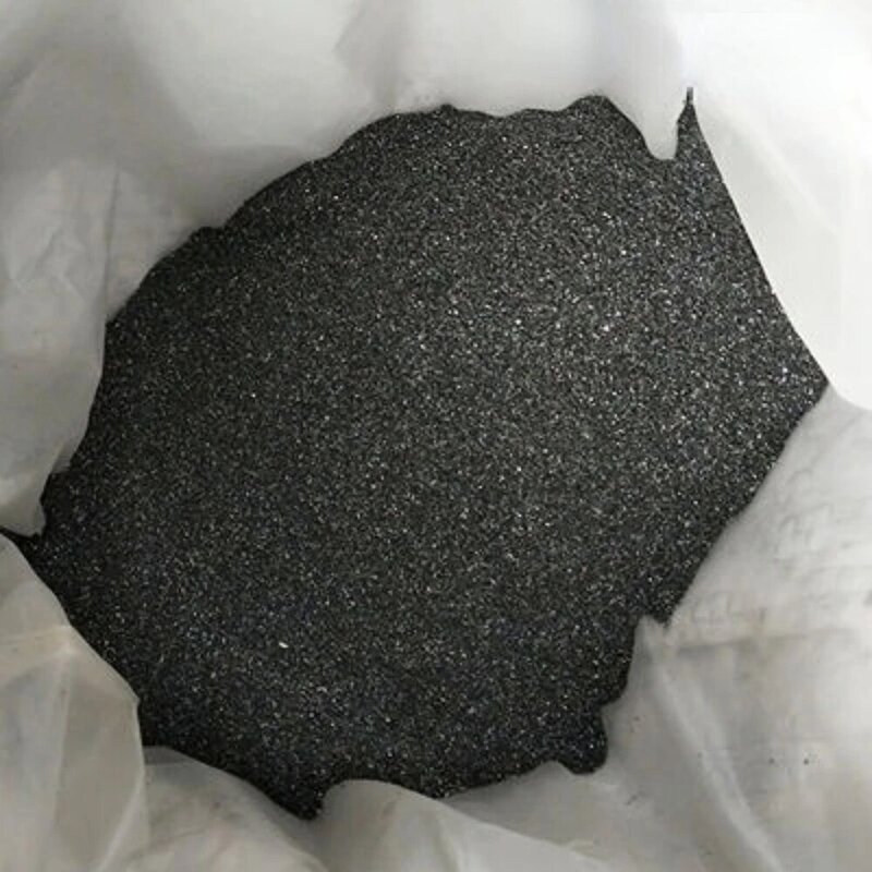 Carborundum de moagem para polimento de Jade Vibração Areia Fina de Moagem Material de Jateamento Pó de Esmeril Preto 500G