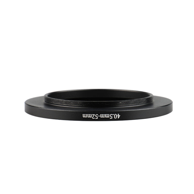 Bague de filtre Step Up en aluminium noir, adaptateur d'objectif, objectif d'appareil photo reflex numérique, IL Nikon Sony, 40.5mm-52mm, 40.5-52mm, 40.5 à 52mm