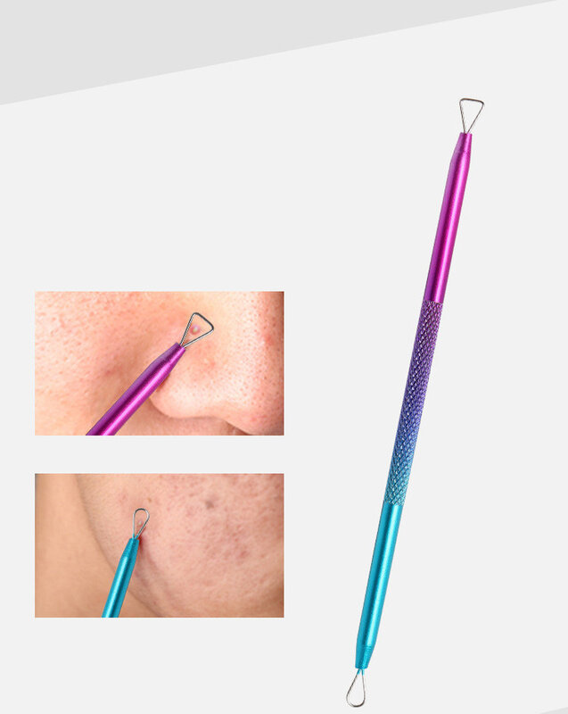 Hot Sale Stainless Steel Blackhead Remover Professional Blackhead Acne Comedone Pimple Blemish Extractor Pimple Beauty Tool