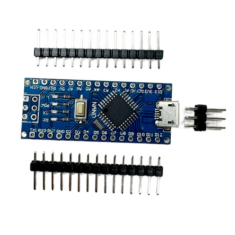 Arduino Pro Nano Controller com Bootloader, USB 3.0, Mini, Tipo-C, Micro, Compatível, CH340, Driver USB, 16MHz, ATMEGA328P