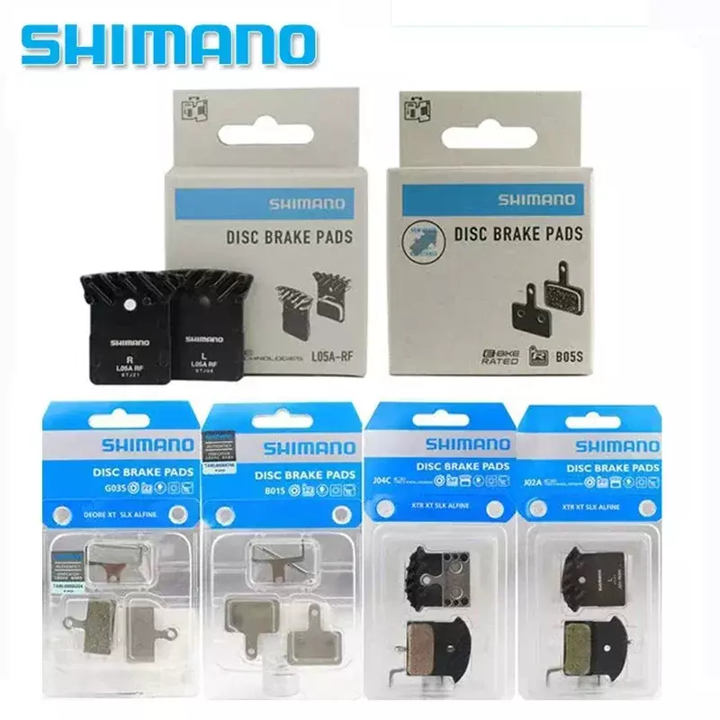 SHIMANO B01S B05S J02A J04C MTB Bicycle Resin Metal Brake Pad for BR-M987 M985 M785 M675 M666 M615 M575 M525 M495 M465 M395 M355