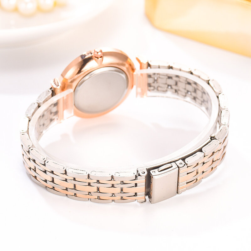 Montre-Bracelet en cristal et argent pour femmes, diamant, à Quartz, tendance, livraison directe