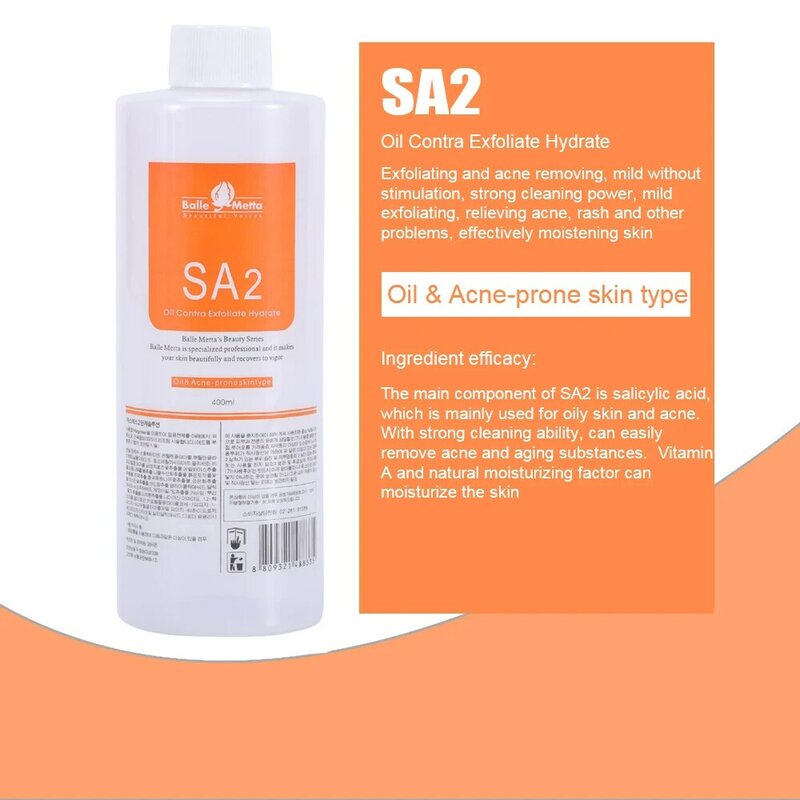 Solução Facial Hydra para Limpeza Facial, Aqua Peeling Soros, AS1 SA2 AO3, Atacado