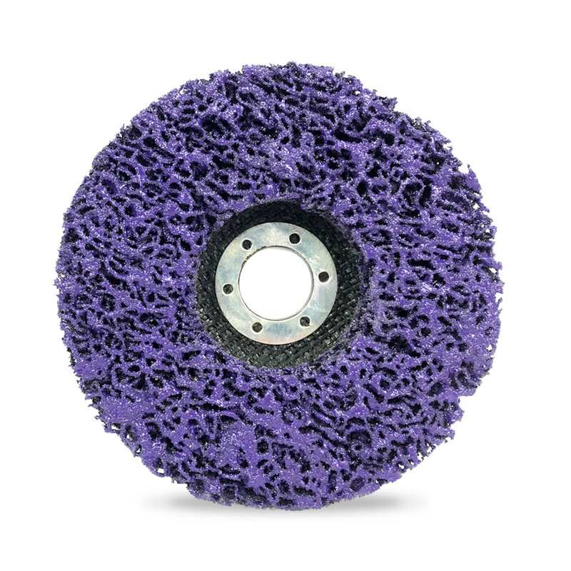 1pc 110mm 115mm 125mm Diameter Cleaning Strip Wheel Grinding Abrasive Disc For Angle Grinder Paint Rust Grinder Remover Tools