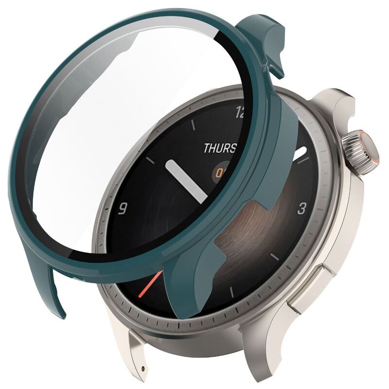 Custodia protettiva a copertura totale nuovo PC + protezione dello schermo dell'orologio temperato custodia rigida intelligente per Amazfit Balance Smart Watch